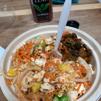 Poke Parlor - Small build your own bowl-actually a HUGE amount of food! - Poke Near Me - Berkeley, California