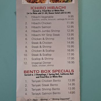 Ichiro Go - Box Specials - Japanese Near Me - Thibodaux, Louisiana Ichiro Go - Box Specials - Japanese Near Me - Thibodaux, Louisiana