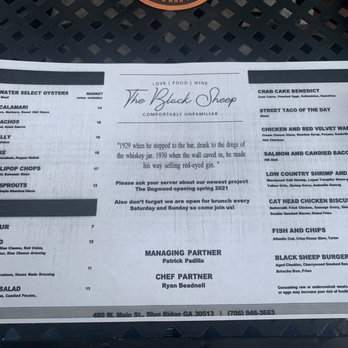 Black Sheep Restaurant - New American Near Me - Blue Ridge, Georgia Black Sheep Restaurant - New American Near Me - Blue Ridge, Georgia