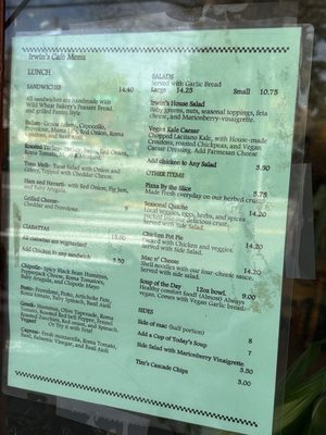 Menu photo 2 Irwin's Bakery and Cafe Seattle, WA