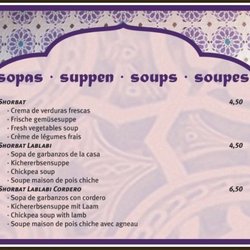 Habibi - Menu