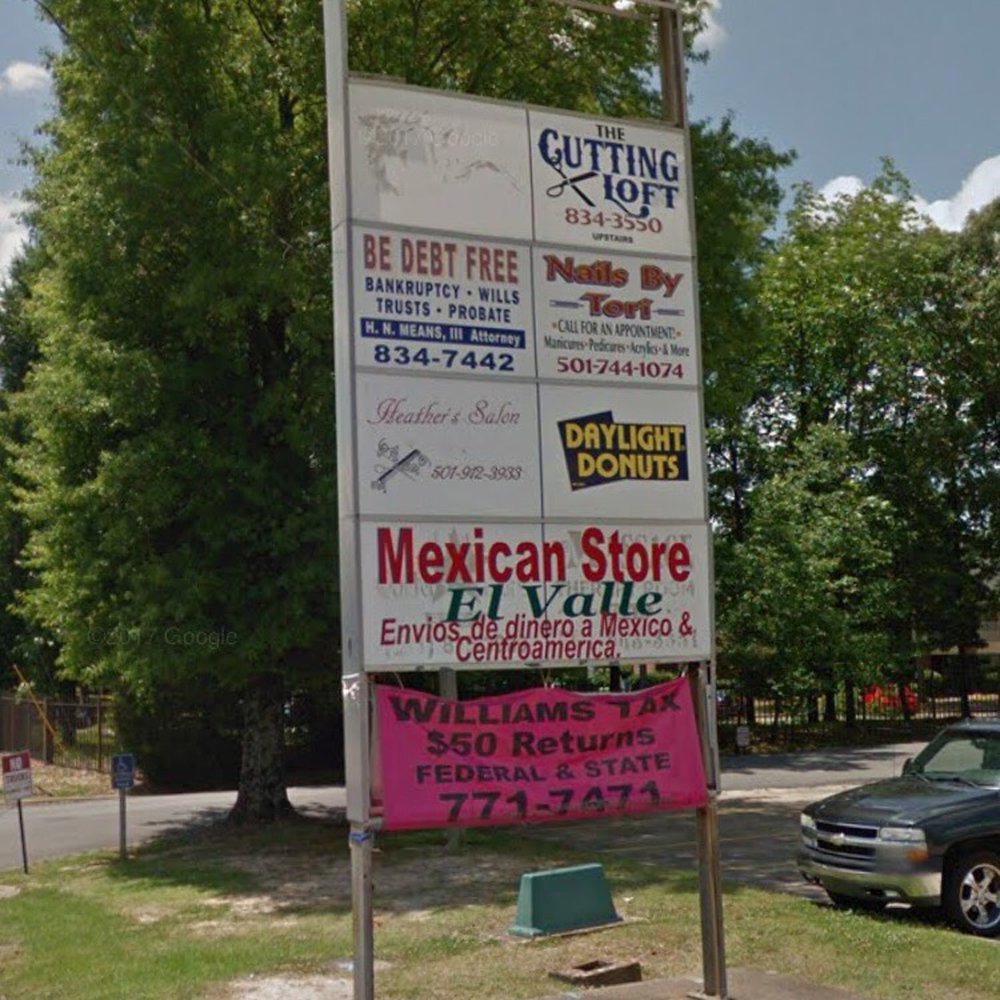 Mexican Store El Valle - the location of the store - International Grocery Near Me - Sherwood, Arkansas