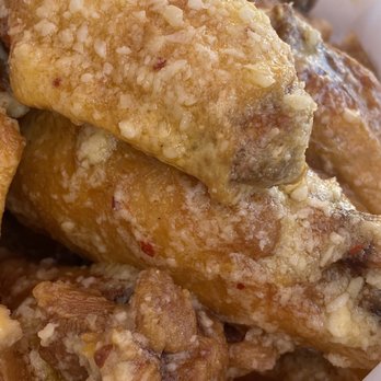 Sonora Grill - Beautiful garlic Parmesan wings - Mexican Near Me - Moreno Valley, California