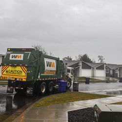 Waste Management - The truck the cardboard magically couldn't fit in
