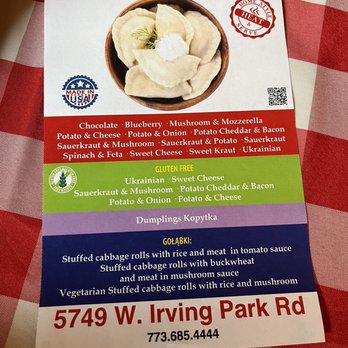 Caesar Pierogi - Menu (they have more on the board too. I didn't get a pic of that) - Cafes Near Me - Chicago, Illinois Caesar Pierogi - Menu (they have more on the board too. I didn't get a pic of that) - Cafes Near Me - Chicago, Illinois