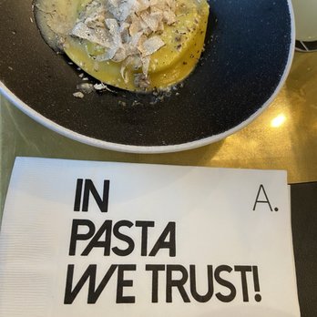 A Pasta Bar - Uovo in Raviolo - Italian Near Me - New York, New York