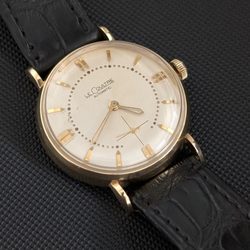 E & S Watch and Jewelry Repair - Vintage Bumper-movement LeCoultre watch. Serviced and lovingly cleaned while retaining some wear and patina