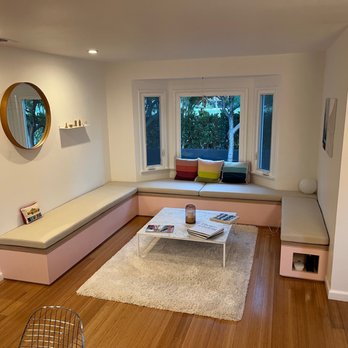 Carlson's Upholstery - Overall Photo of Nook Bench with Cushion. - Furniture Reupholstery Near Me - Paramount, California Carlson's Upholstery - Overall Photo of Nook Bench with Cushion. - Furniture Reupholstery Near Me - Paramount, California