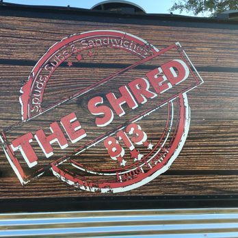 Theshred813 - a closeup of the logo on the side of a truck - Food Trucks Near Me - St. Petersburg, Florida Theshred813 - a closeup of the logo on the side of a truck - Food Trucks Near Me - St. Petersburg, Florida