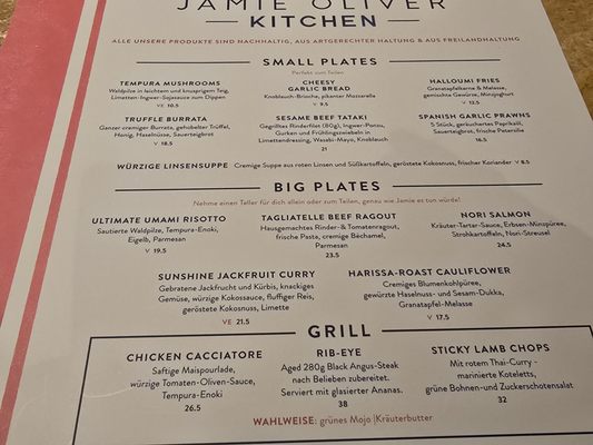 Menu photo 2 Jamie Oliver | Kitchen Berlin, BE