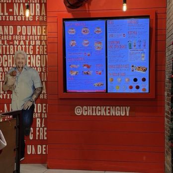 Chicken Guy! - Menu - Chicken Shop Near Me - Lake Buena Vista, Florida