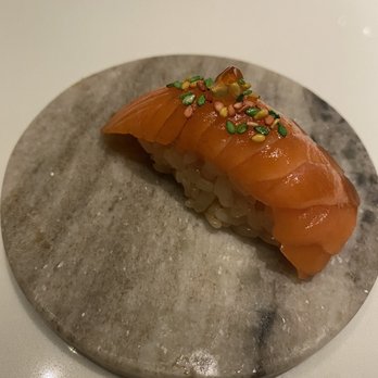 Hidden Omakase - Ora king salmon - Sushi Bars Near Me - Houston, Texas Hidden Omakase - Ora king salmon - Sushi Bars Near Me - Houston, Texas