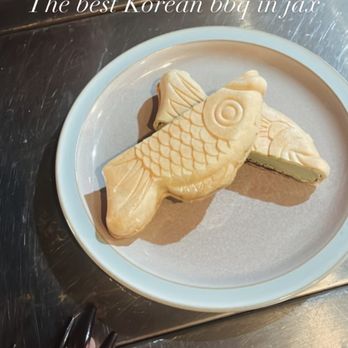 Sam Won Garden Restaurant - Matcha ice cream in fish waffle - Korean Near Me - Jacksonville, Florida Sam Won Garden Restaurant - Matcha ice cream in fish waffle - Korean Near Me - Jacksonville, Florida