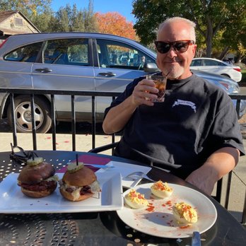 Cellar Door - Reuben Sliders and Deviled Eggs...yummm! - Wine Bars Near Me - Pleasanton, California