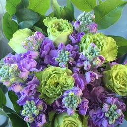 Customized bouquet. I selected the flowers.