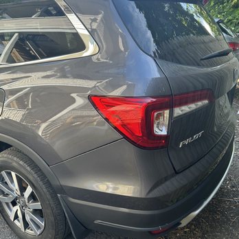Gerber Collision & Glass - All of this was dented and missing before - Windshield Installation & Repair Near Me - Johnson City, New York