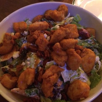 LUXBAR - Chicken salad with fresh greens and pecan toppings. - Bars Near Me - Chicago, Illinois