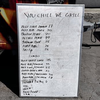 You Chill We Grill - Food Trucks Near Me - Spring Valley, California