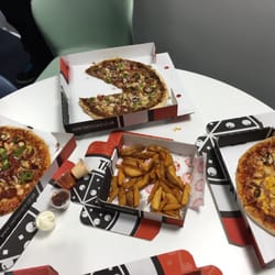 The Pizza Company - I couldn't manage to get a snap before the kids tucked in!