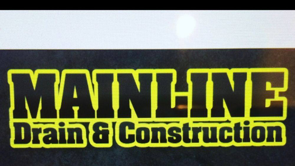 Slide of Mainline Drain & Construction