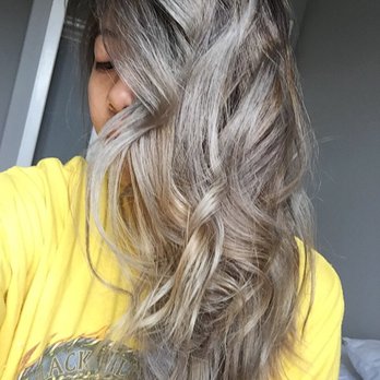 After Blonde With Silver Toner Yelp