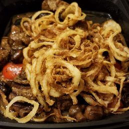 Bourbon peppercorn sirloin cuts