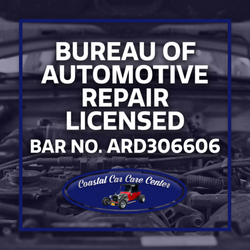 Coastal Car Care Center - BAR License No. ARD 306606