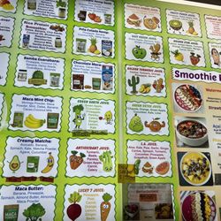 Don Pepe Tortas & Jugos - Smoothie options