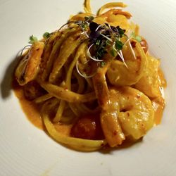 Main Street Social - Shrimp linguini