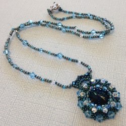 Beaded Iris - Flamenco Peineta