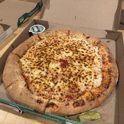 Papa Johns Pizza - Epic Stuffed Crust Pizza w/ extra cheese
