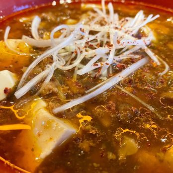 Tamashi Ramen - American Fork - Chef Special Ramen with Szechuan oil, ground pork, soft tofu & large noodles. - Sushi Bars Near Me - American Fork, Utah Tamashi Ramen - American Fork - Chef Special Ramen with Szechuan oil, ground pork, soft tofu & large noodles. - Sushi Bars Near Me - American Fork, Utah