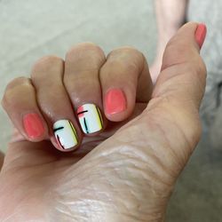 VIP Nail Spa - Mid Century Modern nails!