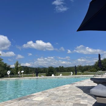The Stable Spa - Pool and mountain view - Day Spas Near Me - Hendersonville, North Carolina
