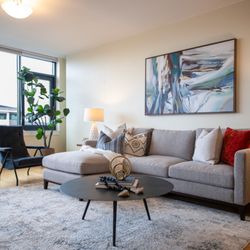 Terwilliger Plaza - Sophisticated apartment home in The Heights with gourmet full-sized kitchen, high-end appliances, and a sweeping private balcony.