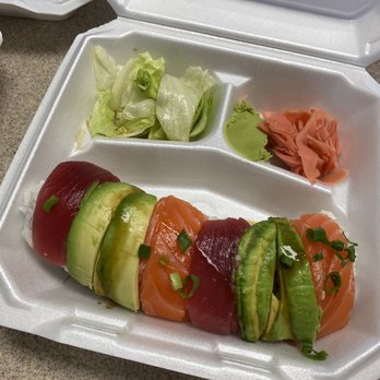 Makoto Sushi - Hawaiian Sunset Roll - Sushi Bars Near Me - Aiea, Hawaii Makoto Sushi - Hawaiian Sunset Roll - Sushi Bars Near Me - Aiea, Hawaii