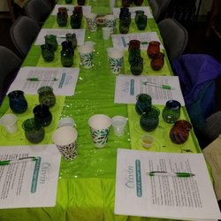 Olivin - Olivin Tasting Party...all set up