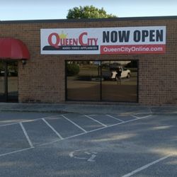 Queen City Audio Video & Appliances - Outside view of Queen City Greensboro location