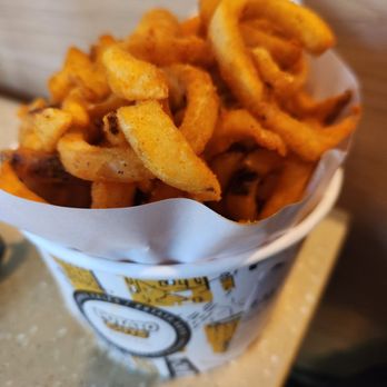 Potato Guys - How the "Large" fries looks. - American Near Me - San Mateo, California