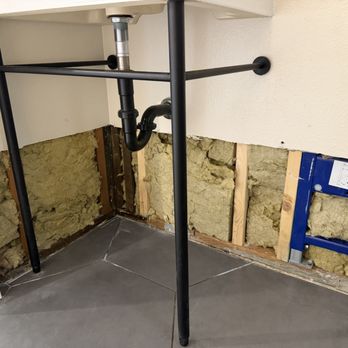 Fast Patch Drywall Company - Work area before repair (darker wood is just old and original to house) - Drywall Installation & Repair Near Me Fast Patch Drywall Company - Work area before repair (darker wood is just old and original to house) - Drywall Installation & Repair Near Me