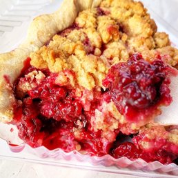 Mixed Berry Crumble Slice
