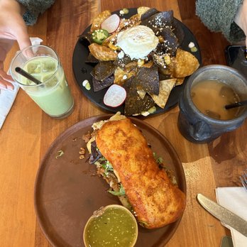 Xaman Cafe - pambazo, Chilaquiles, Matcha Horchata, Americano - Cafes Near Me - Dallas, Texas