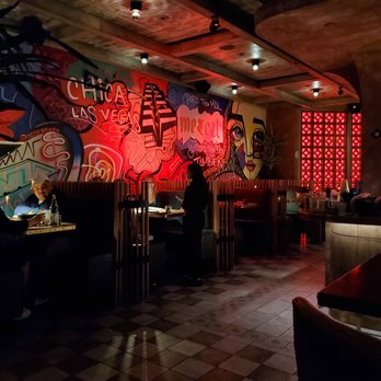CHICA - CHICA - Bar Dining Areas - Booth Section - Latin American Near Me - Las Vegas, Nevada