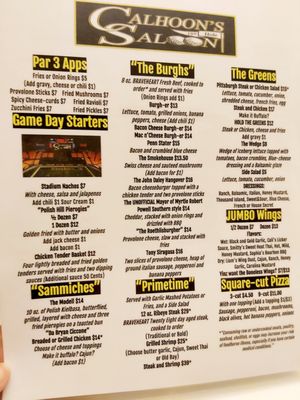Menu photo 2 Calhoon's 19 Hole Saloon North Myrtle Beach, SC Menu photo 2 Calhoon's 19 Hole Saloon North Myrtle Beach, SC