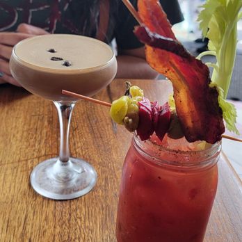Kitchen Story - Espresso martini and millionaires bacon bloody maty - Breakfast & Brunch Near Me - Oakland, California