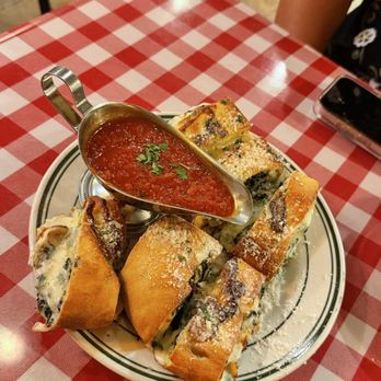 Roma D' Italia - Spinach Pizza Bread - Pizza Near Me - Tustin, California