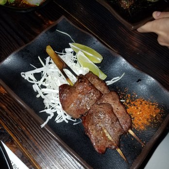 Yokushi Robata - Grilled Beef Tongue - Poke Near Me - Houston, Texas