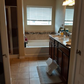 Bubbles N' Buckets - Another first time customer of Bubble's N Buckets cleaning service, and another beautiful bathroom deep clean complete. - Home Cleaning Near Me
