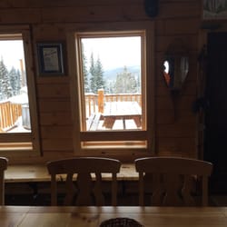 Nordic Center Coffee and Sandwich Shop - View of the beautiful groomed tracks!