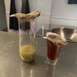 Oyster shooters